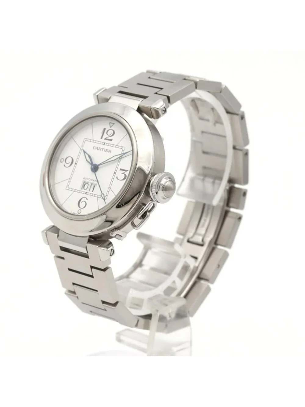 Cartier Pasha C Grande Date SS Automatic Winding Watch
